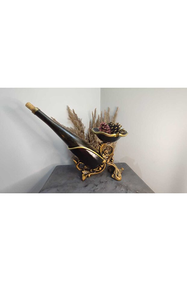 Tabaklı Polyester Şaraplık - 1