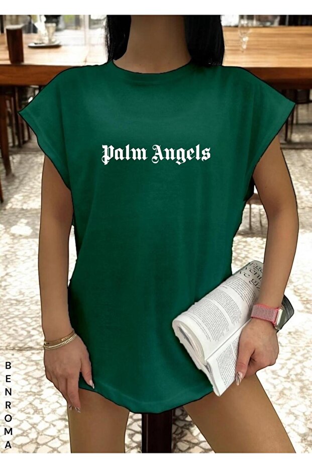 تي شيرت بدون أكمام مطبوع - 1