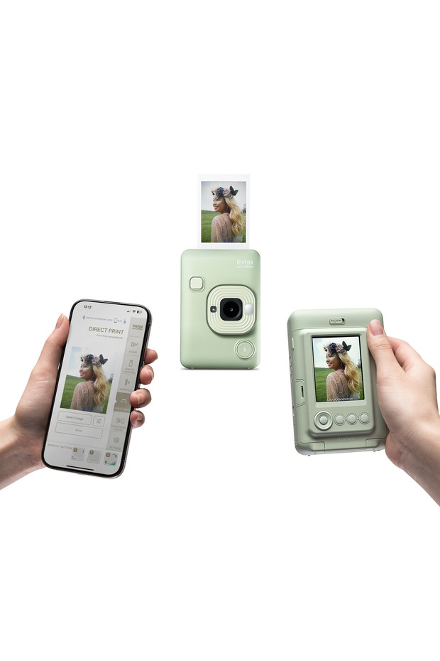 Instax mini LiPlay Matcha Green Fotoğraf Makinesi - 8