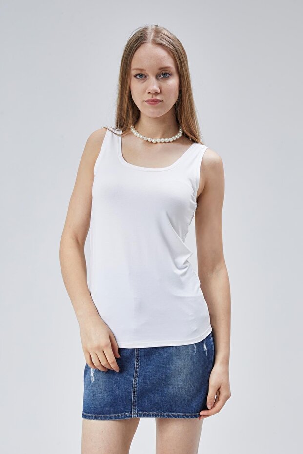 Extra Soft Viscose Athlete Shirt Home&Outdoor-Ecru