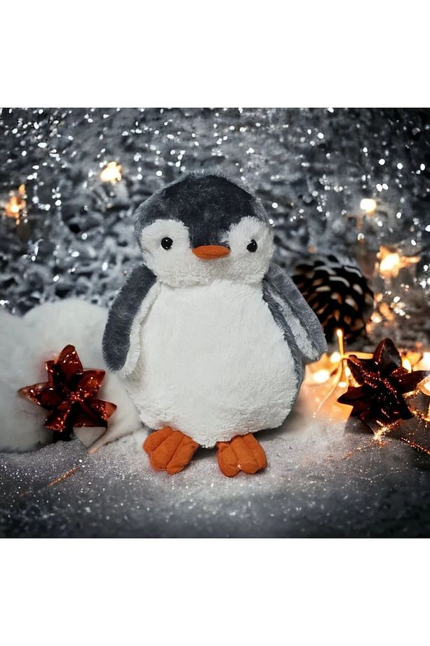 Penguen Pingu Uyku Arkadaşı ve 40 Cm Sevimli Penguen Peluş Oyuncak - 1