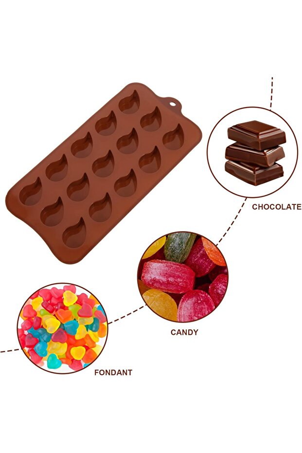 Çikolata Kalıbı Damla - 1
