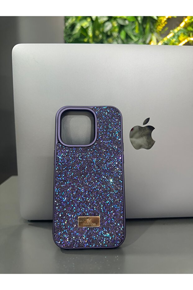 İPhone 14 Pro Ful Taşlı lüks kılıf - 1