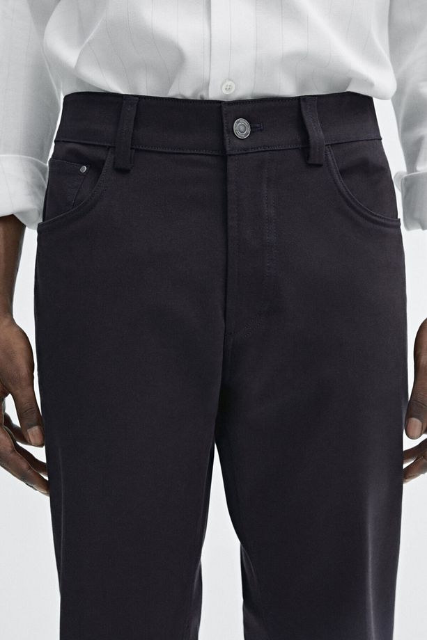 Pamuklu tapered fit jean - 3