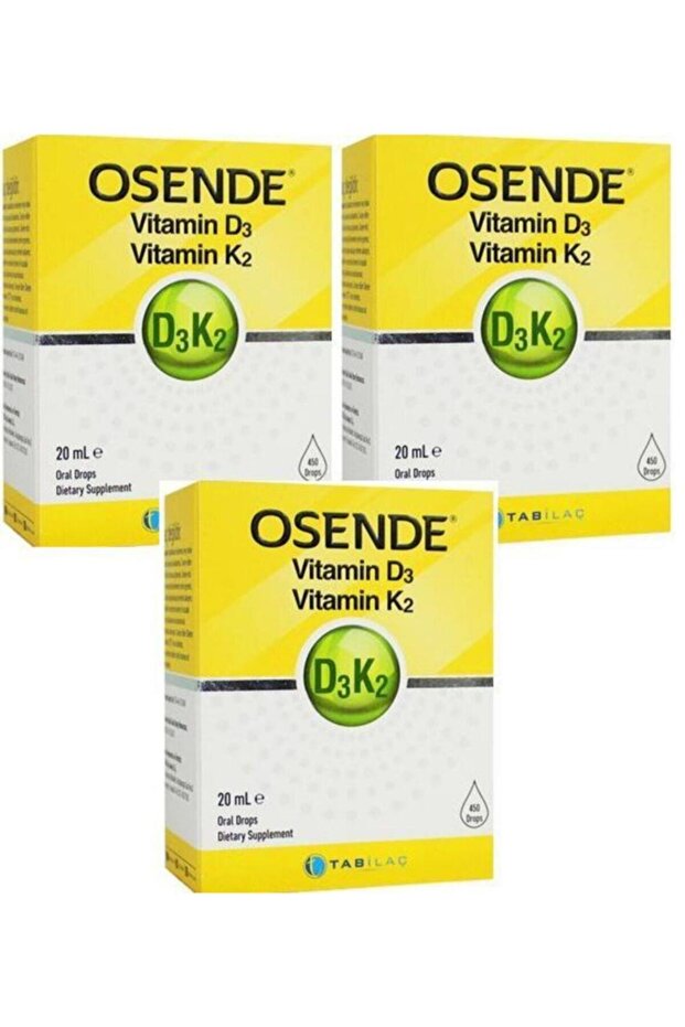Vitamin D3K2 20 ml 3 Adet - 1