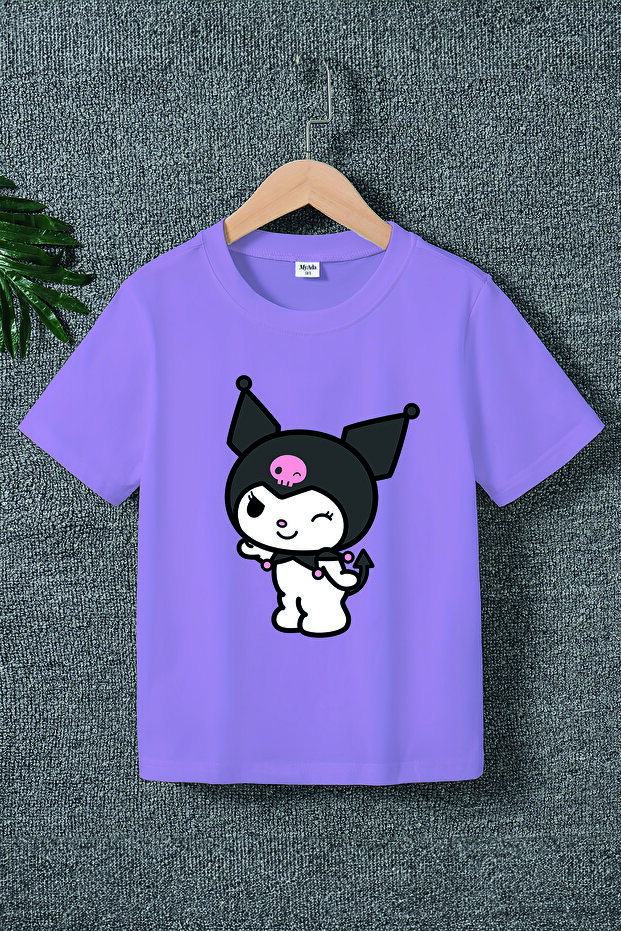 Premium Kuromi Printed Children's T-Shirt 20534