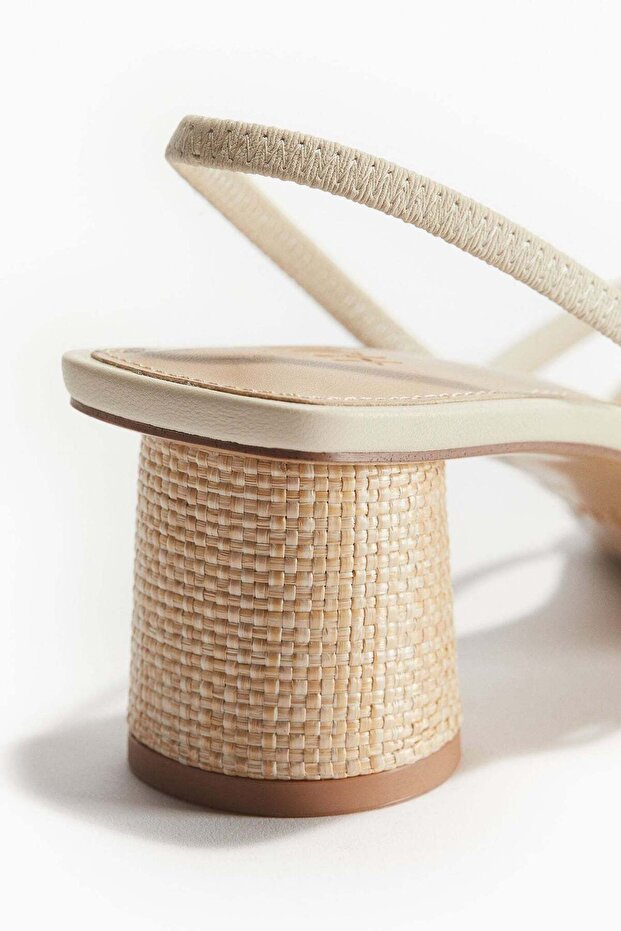 Strappy heeled sandals