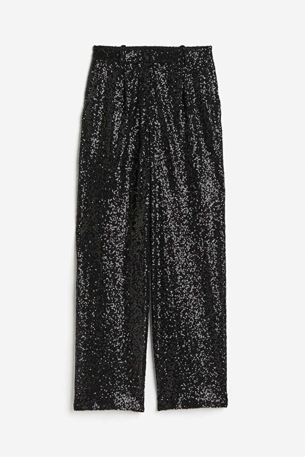 Shimmering trousers