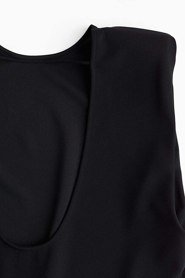 Deep-back mini dress - 2