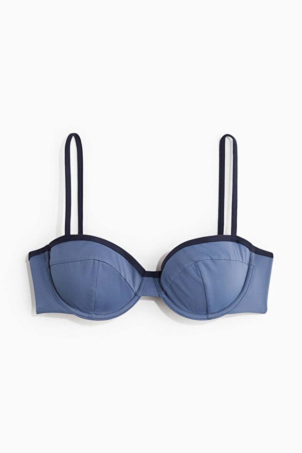 Underwired bikini top