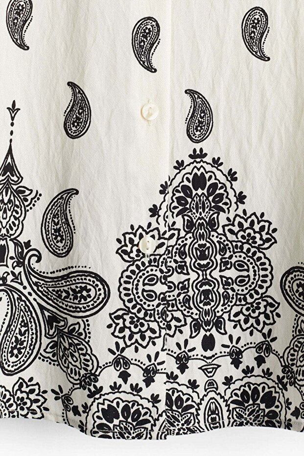 Patterned twill shirt - 2