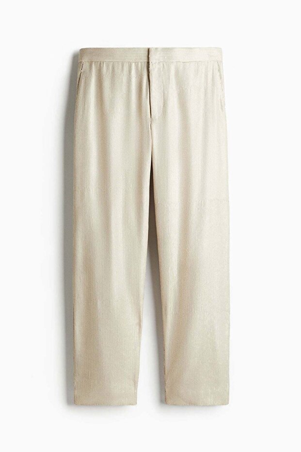Relaxed Fit Sequined trousers