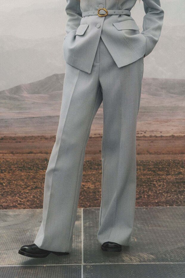 Tailored bootcut trousers - 2