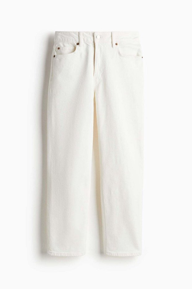 Slim Straight High Ankle Jeans