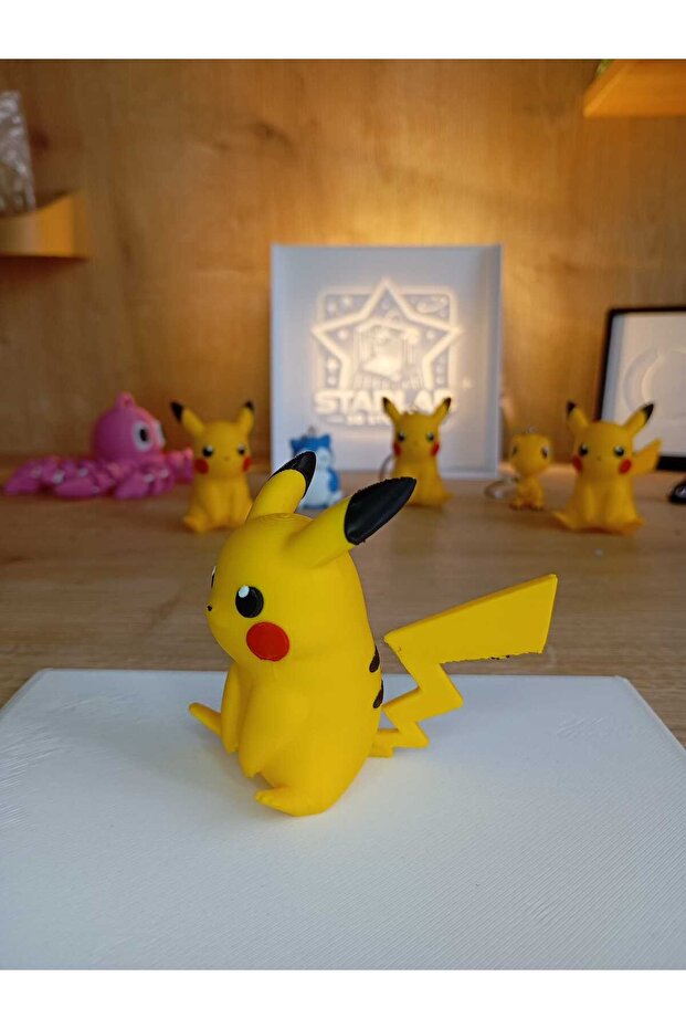 3 boyutlu figür pikachu - 7