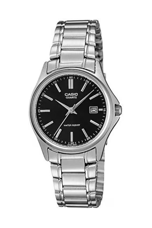 Silver Color Women's Wristwatch with Black Cord