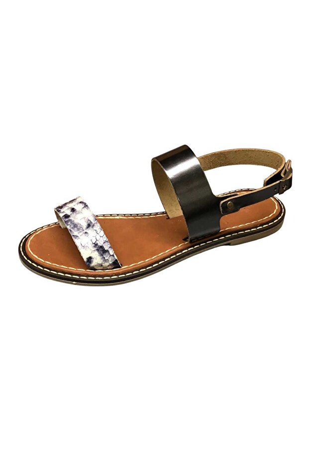 KADIN DERİ SNDALET - 3