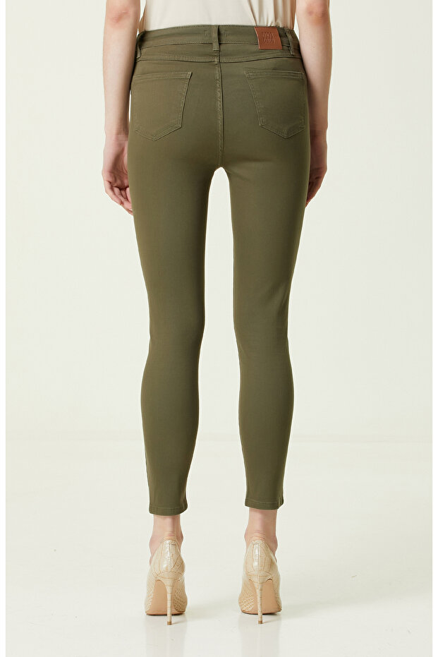 Haki Casual Pantolon - 4