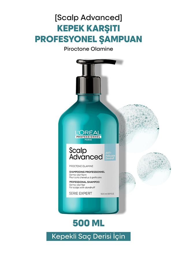 Serie Expert Scalp Advanced Kepek Karşıtı Profesyonel Şampuan 500 ml - 1