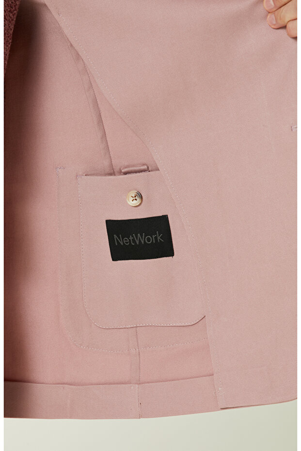 Gül Kurusu Blazer Ceket - 7