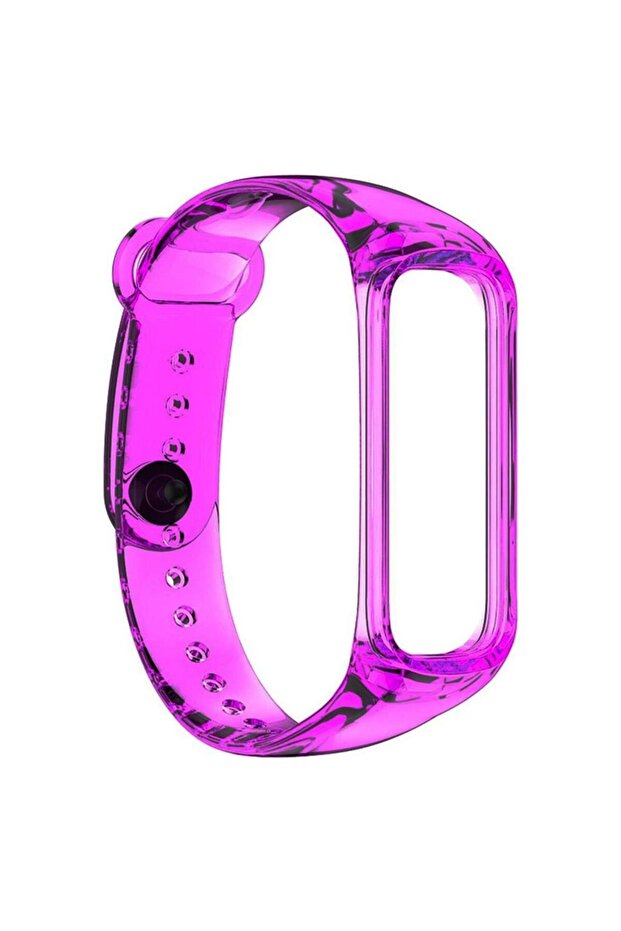 كابل سيليكون شفاف متوافق مع هاتف Samsung Galaxy Fit 2 R220