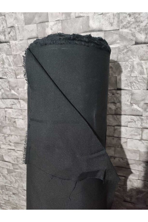 Siyah Pamuk Polyester Astar Kumaş 150en 1mt - 1