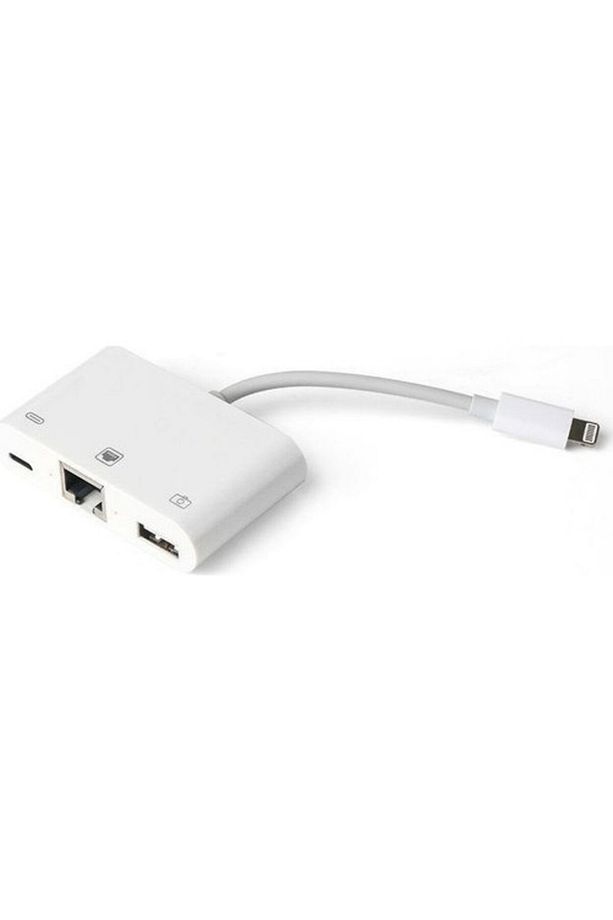 Iphone Ipad Lightning Gigabit Ethernet Kamera Şarj Adaptörü Nk107 - 1