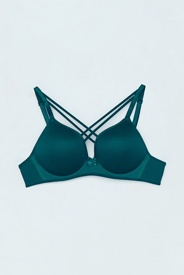 حمالة صدر متقاطعة مع دعم - 1