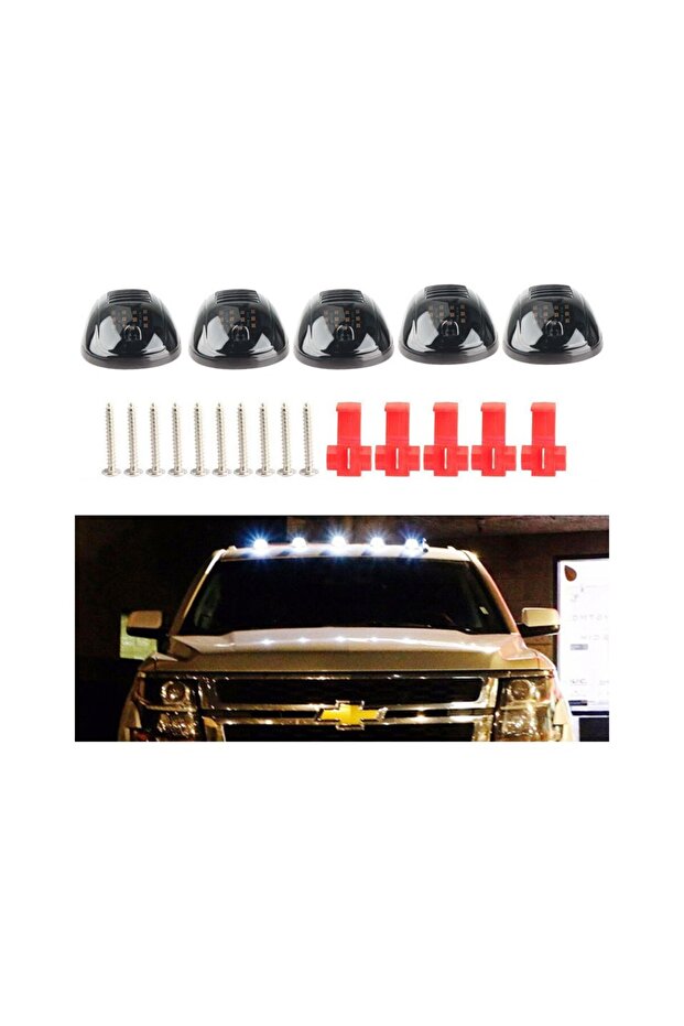 5li Set 12 Ledli Universal Pick Up 4x4 Araç Üstü Park Sis Lambası - 4