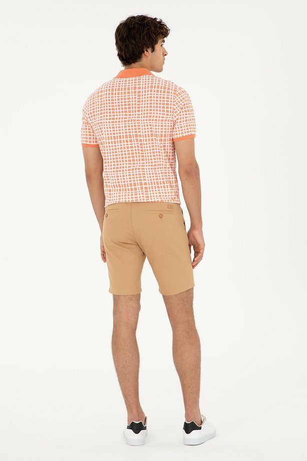 U.S. Polo Assn. Erkek Regular Bermuda Şort 50283928-VR015 - 4