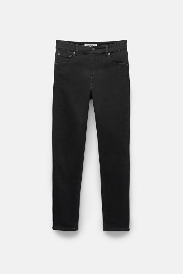 Orta bel skinny jean - 7