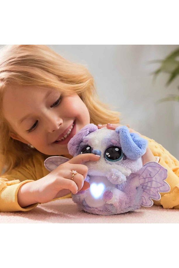 Sesli ve Işıklı Hatchimals Alive Mystery Hatch Puppadee İnteraktif Peluş Sürpriz Yumurta - 8