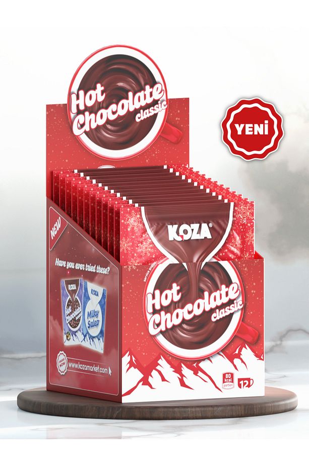 Tek Içimlik Premium Sıcak Çikolata Aro. Içecek Tozu (12 STİCK) - 1