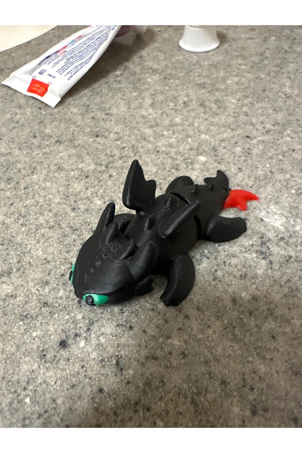 Night Dragon Figured Keychain - 2