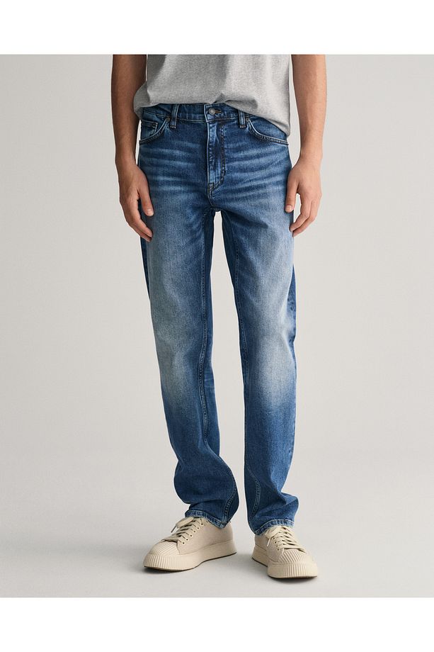 Erkek Mavi Regular Fit Jean - 2