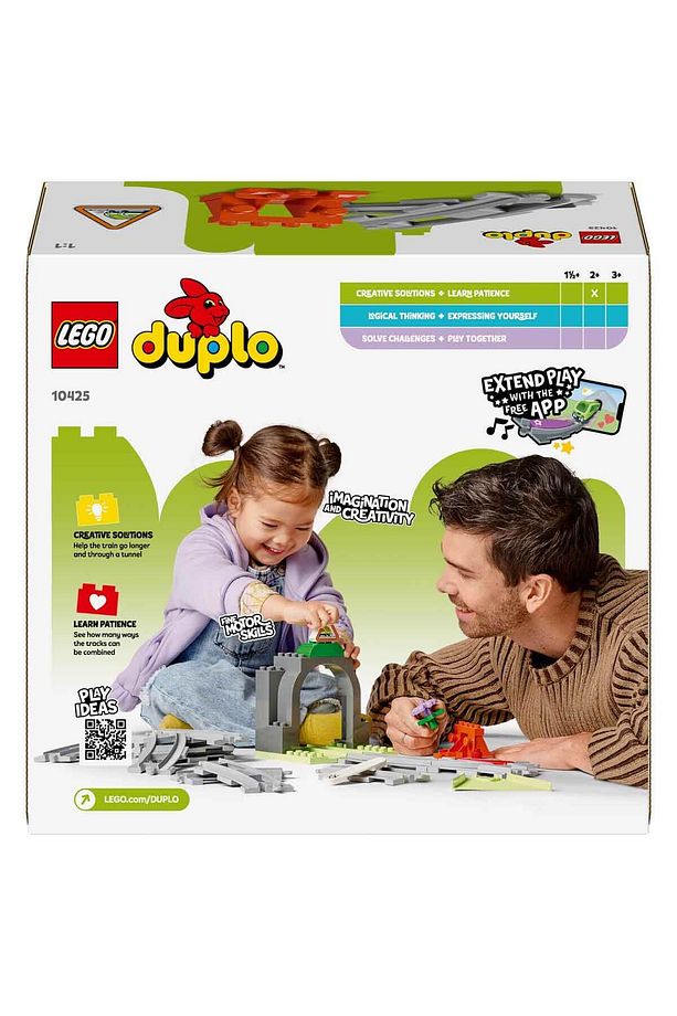 DUPLO Kasabası Tren Tüneli ve Rayları Ek Macera Seti 10425 - 2 Yaş ve Üzeri Çocuklar İç - 4