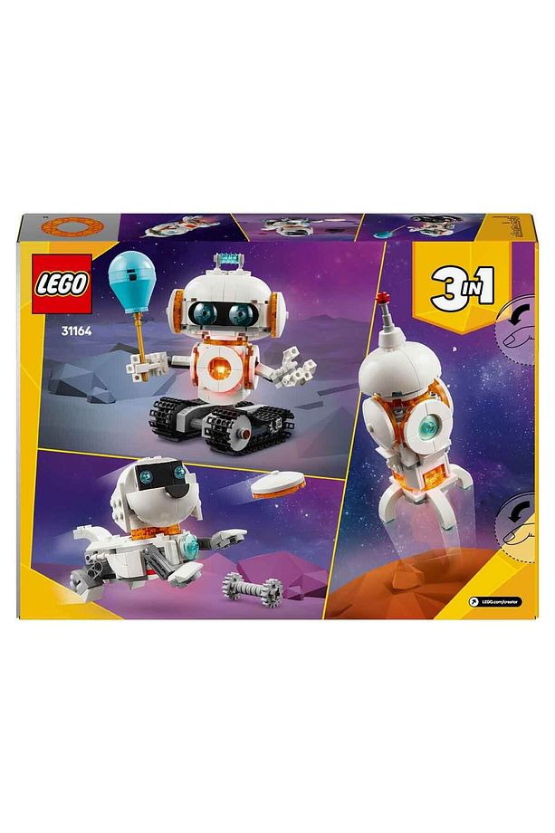Creator 3’ü 1 Arada Uzay Robotu 31164 - 8 Yaş ve Üzeri Çocuklar için Köpek Figürüne v - 4