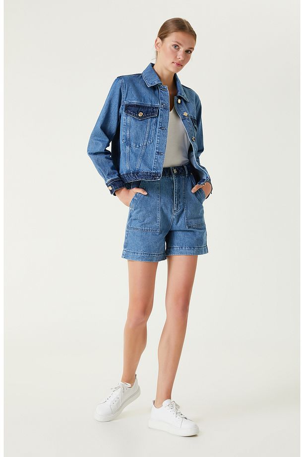 Mavi Denim Şort - 1