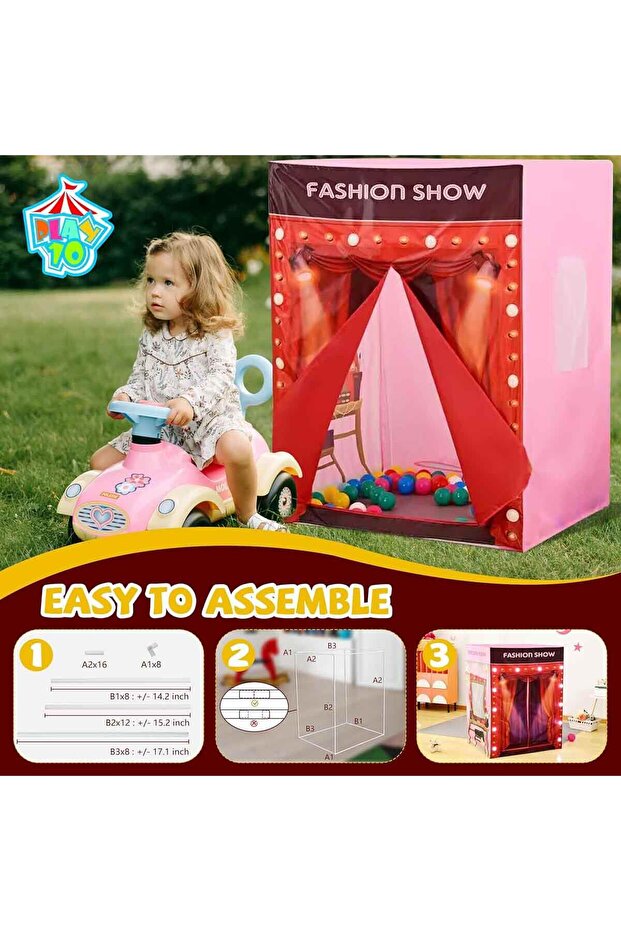 Işıklı Moda Oyun Çadırı - 4