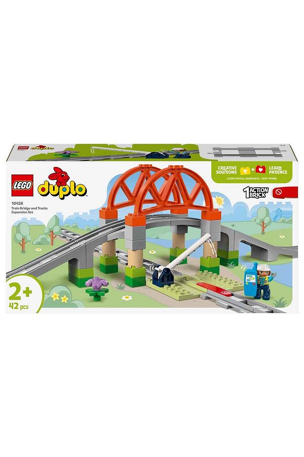 DUPLO Kasabası Tren Köprüsü ve Rayları Ek Macera Seti 10426 - 2 Yaş ve Üzeri Çocuklar � - 3