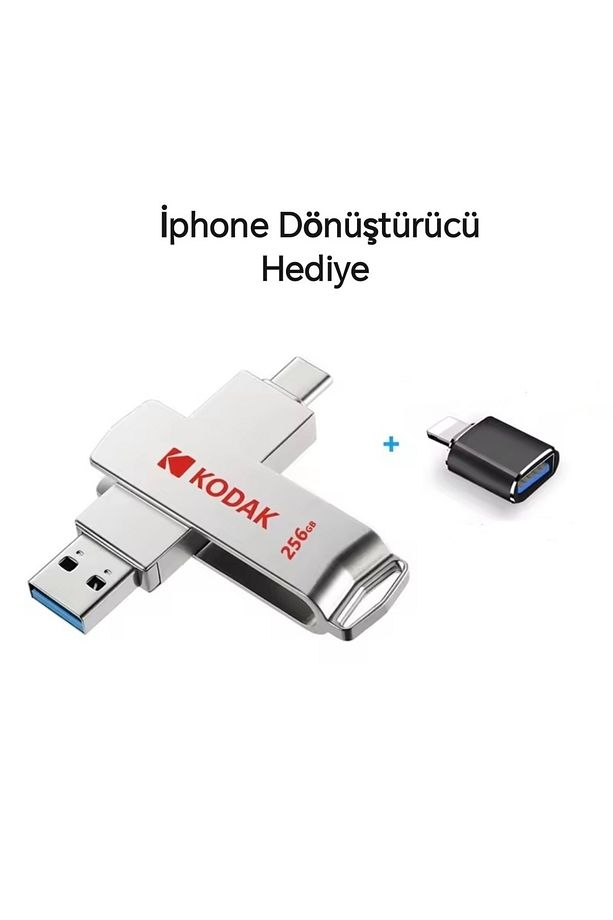 X203 450mbs Yüksek Hızlı 128gb.type-c Ve Usb 3.2 Type-c Girişli Tüm Cihazlara Iphone 15/16 Uygun - 3