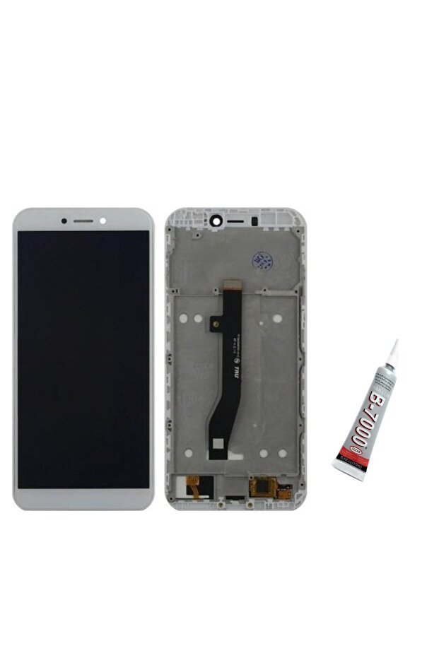 شاشة جنرال موبايل GM8 GO مع شرائح تعمل باللمس (أسود) B7000 ADHESIVE