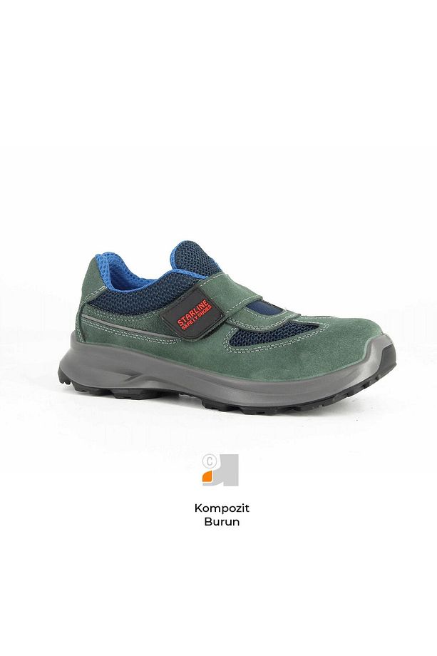Stl-9081 S1 Src Süet Kompozit Burun Iş Ayakkabısı - 1