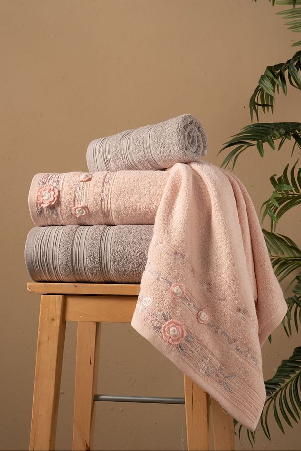 Hamam Takımı 2 Adet 50x90 + 2 Adet 90x150 - 1