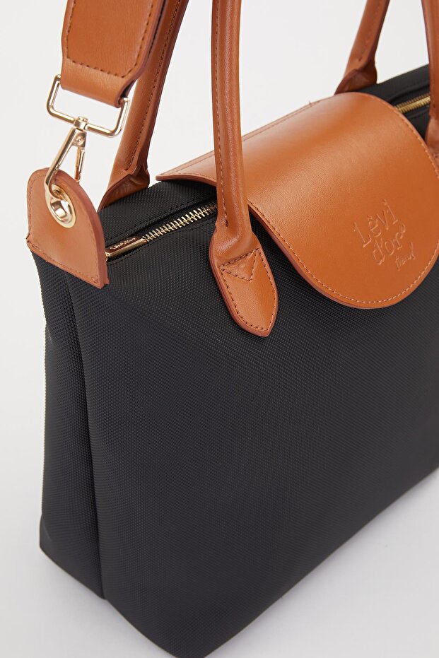 حقيبة يد بحزام أسود تريند - 3