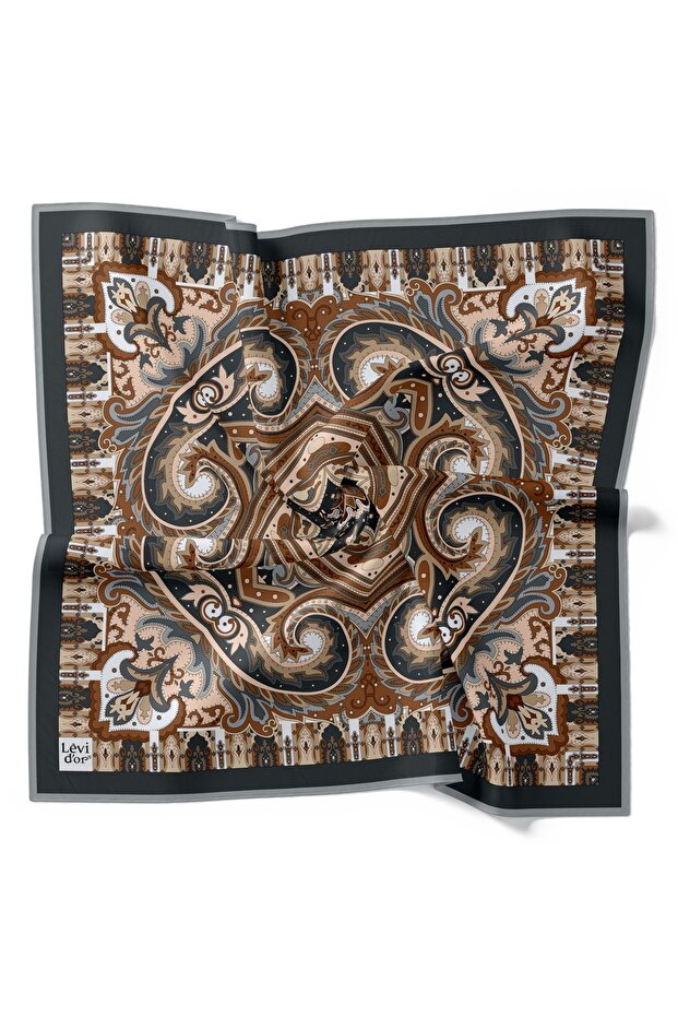 وشاح كاجوال من القطن بنمط Etro Retro وشاح مريح