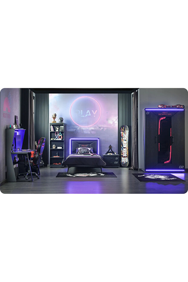 Next Game 3 Kapaklı Dolap - 3