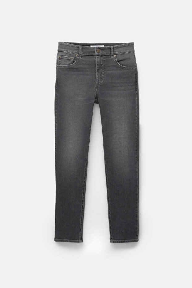 Orta bel skinny jean - 7