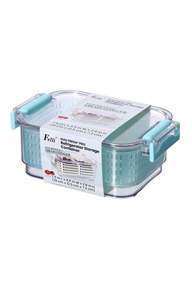 حاوية تخزين قابلة للتكديس من Duo Fresh7 Pro بسعة 680 مل - 1