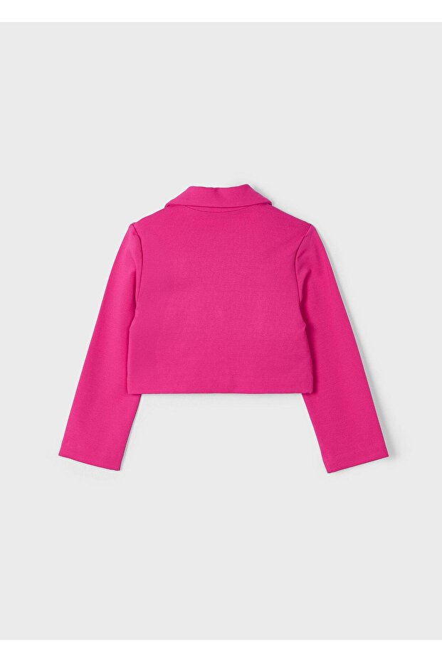 Kız Çocuk Örme Ceket Pembe - 2